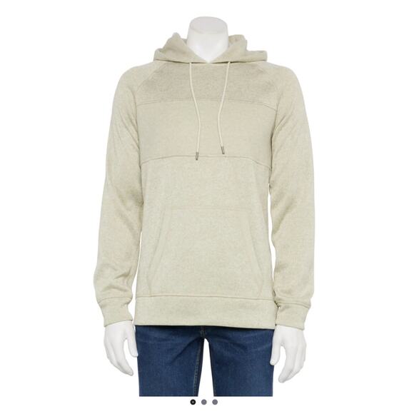 Kohl's Other - MENS CALIVILLE MIXED-FABRIC FLEECE HOODIE - NWT-Large